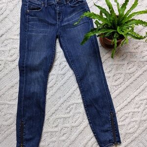 Madewell Ankle Zip Skinny Jeans 25